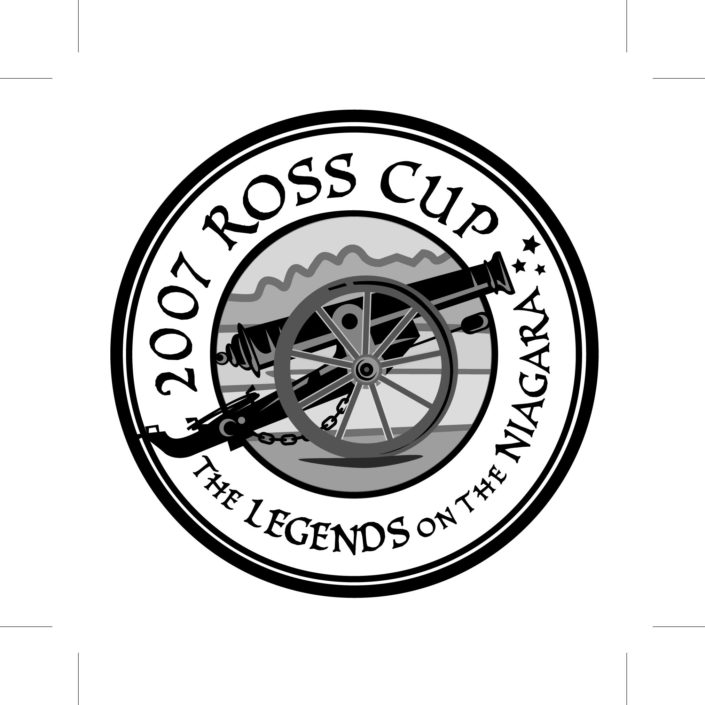 2007 BLACK ROSS CUP CANNON LOGO